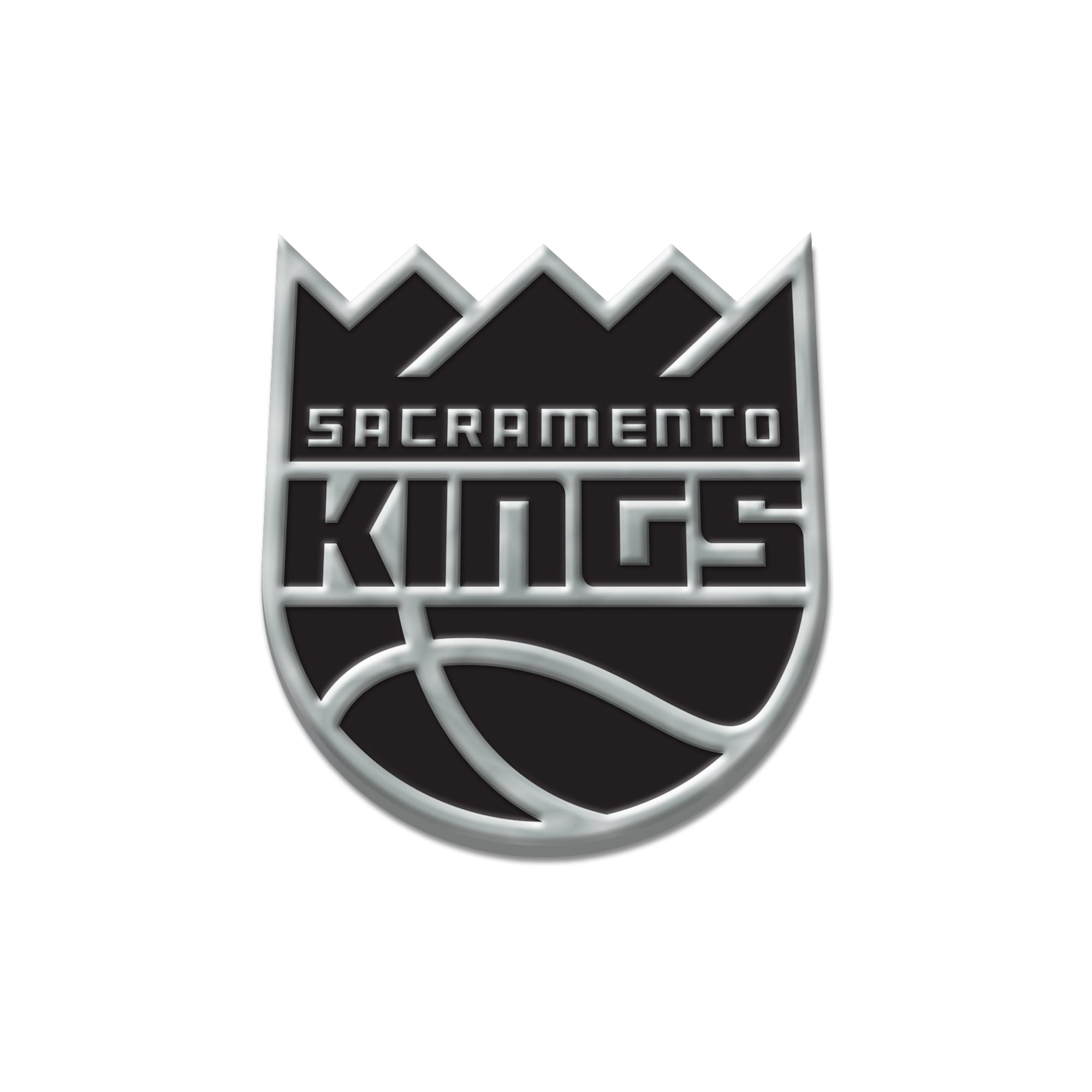 WinCraft Sacramento Kings Chrome Auto Emblem
