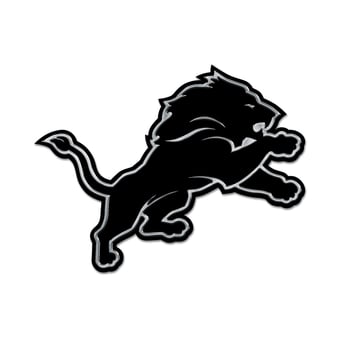 WinCraft Detroit Lions Chrome Auto Emblem