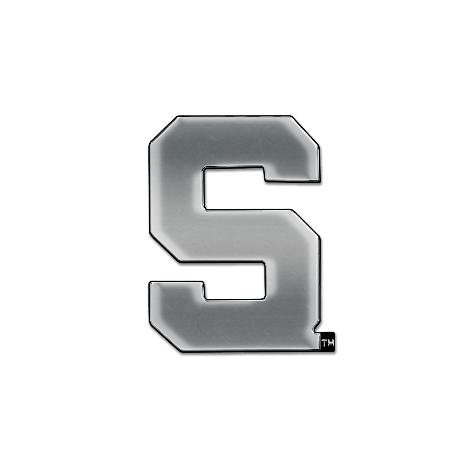 WinCraft Michigan State Spartans Chrome Auto Emblem