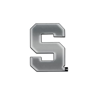 WinCraft Michigan State Spartans Chrome Auto Emblem