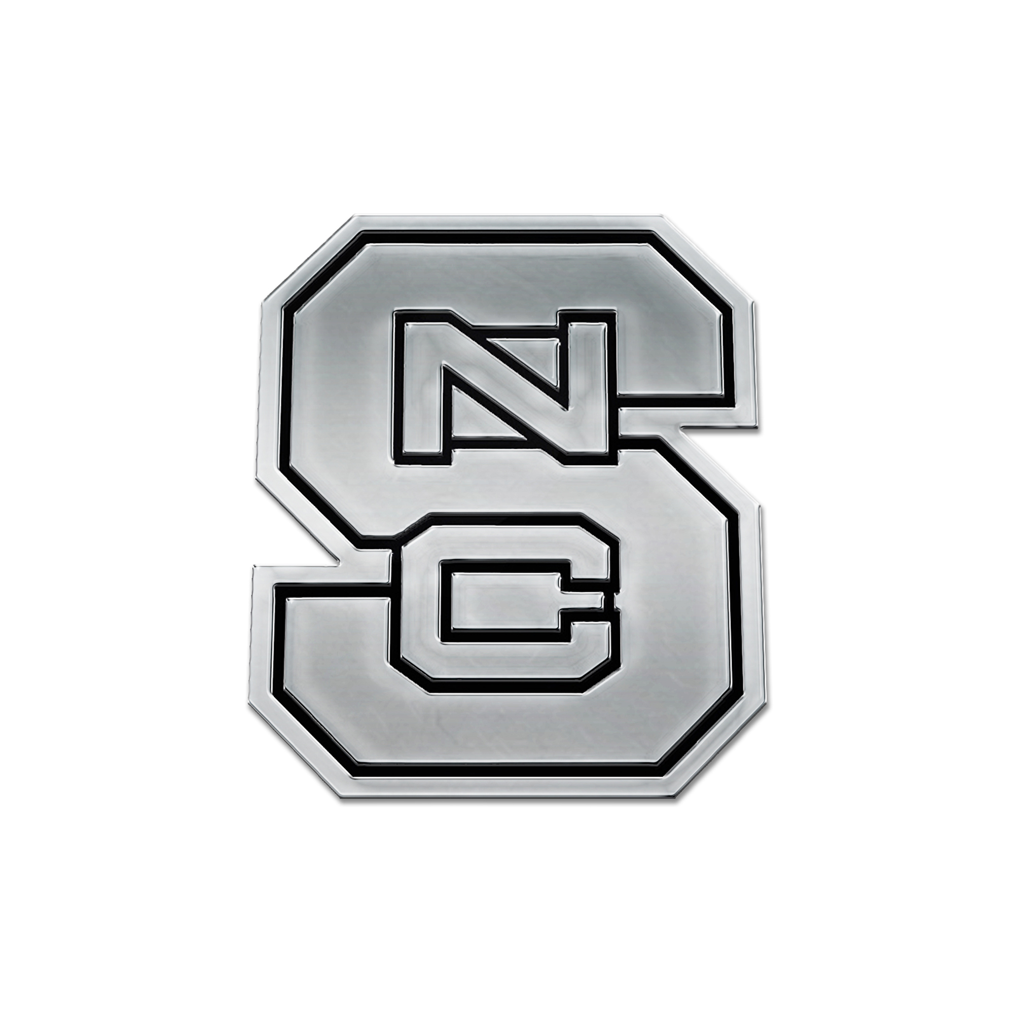 WinCraft NC State Wolfpack Chrome Auto Emblem