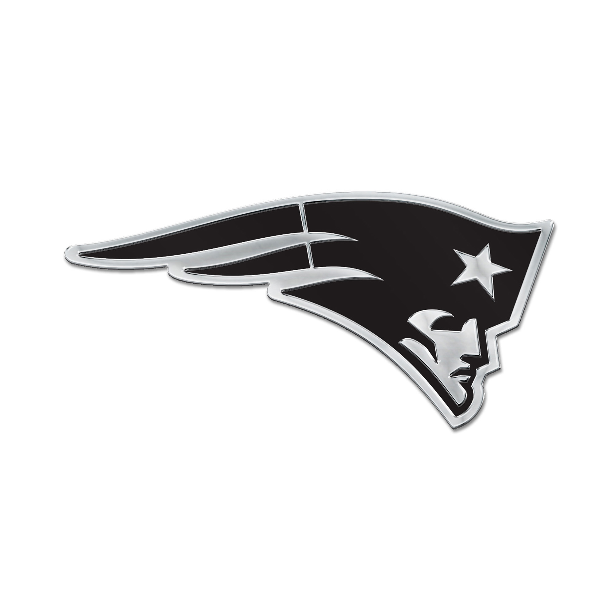 WinCraft New England Patriots Chrome Auto Emblem