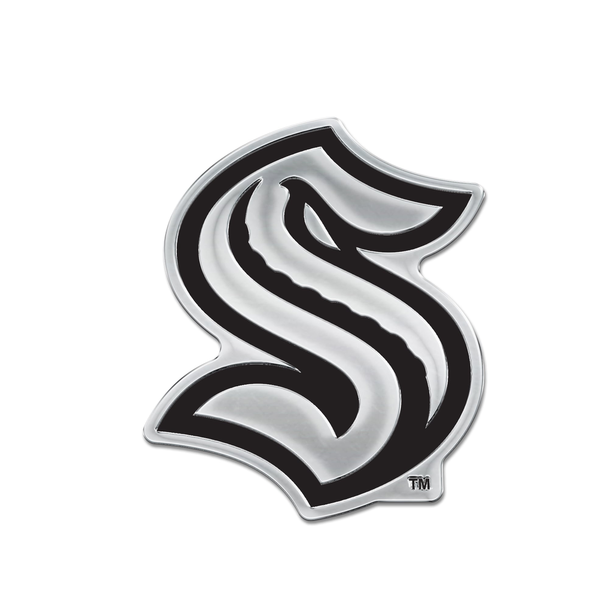 WinCraft Seattle Kraken Chrome Auto Emblem