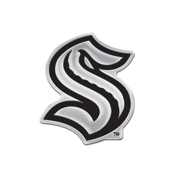 WinCraft Seattle Kraken Chrome Auto Emblem