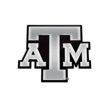 WinCraft Texas A&M Aggies Chrome Auto Emblem