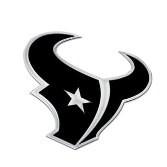 WinCraft Houston Texans Chrome Auto Emblem