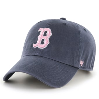 Women's '47 Navy Boston Red Sox Team Clean Up Adjustable Hat