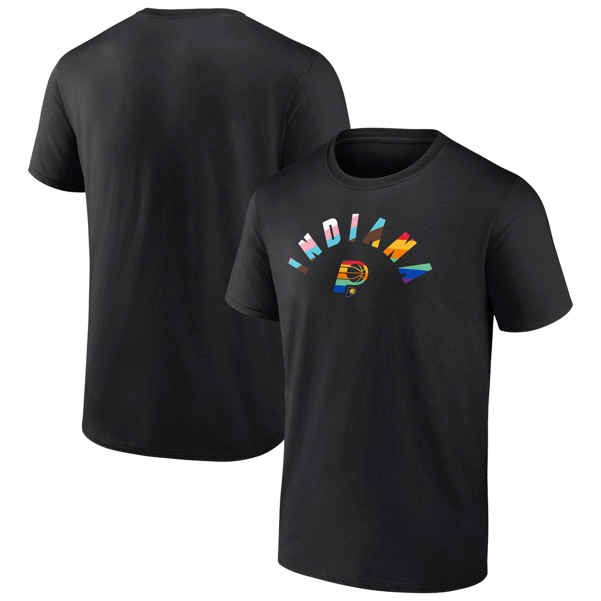 Men's Black Indiana Pacers Pride T-Shirt