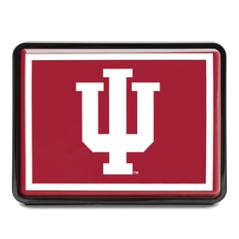 WinCraft Indiana Hoosiers Universal Rectangle Hitch Cover