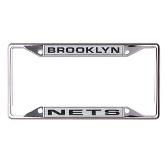 WinCraft Brooklyn Nets Laser-Cut License Plate Frame