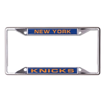 WinCraft New York Knicks Laser-Cut License Plate Frame