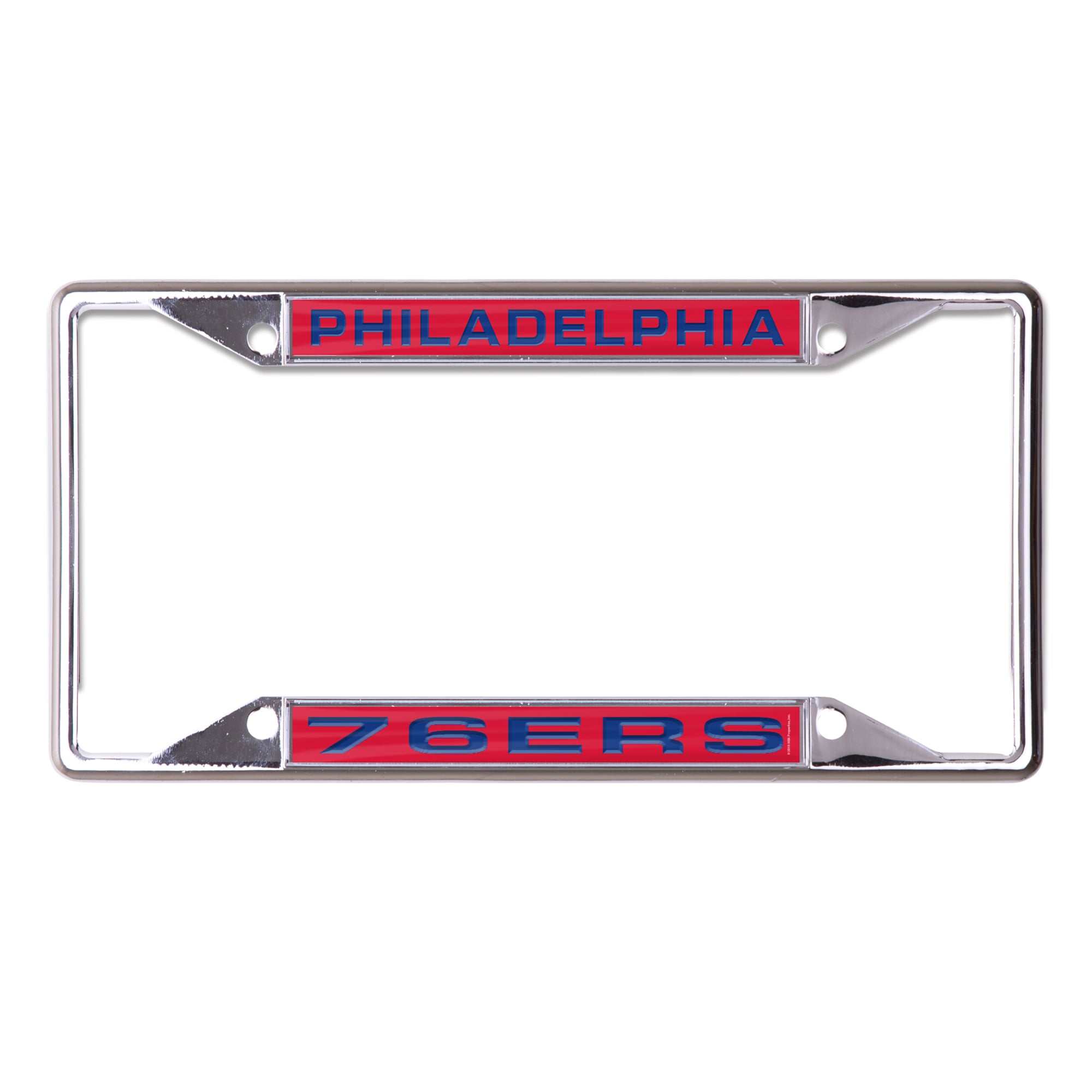 WinCraft Philadelphia 76ers Laser-Cut License Plate Frame