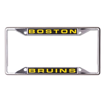 WinCraft Boston Bruins Laser-Cut License Plate Frame