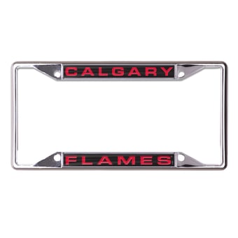 WinCraft Calgary Flames Laser-Cut License Plate Frame