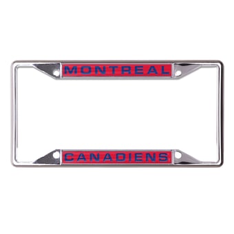 WinCraft Montreal Canadiens Laser-Cut License Plate Frame