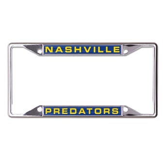 WinCraft Nashville Predators Laser-Cut License Plate Frame
