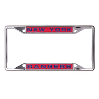 WinCraft New York Rangers Laser-Cut License Plate Frame