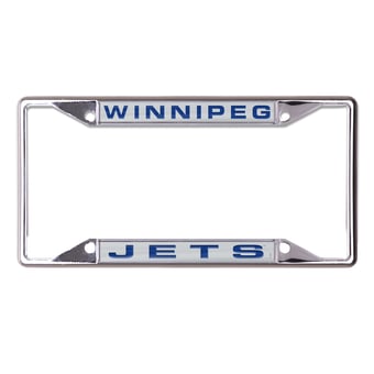 WinCraft Winnipeg Jets Laser-Cut License Plate Frame