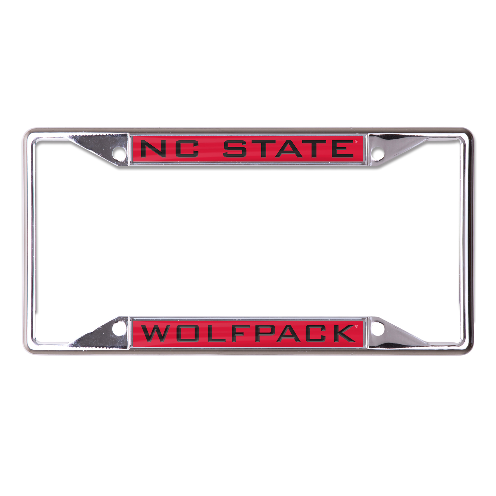 WinCraft NC State Wolfpack Laser-Cut License Plate Frame
