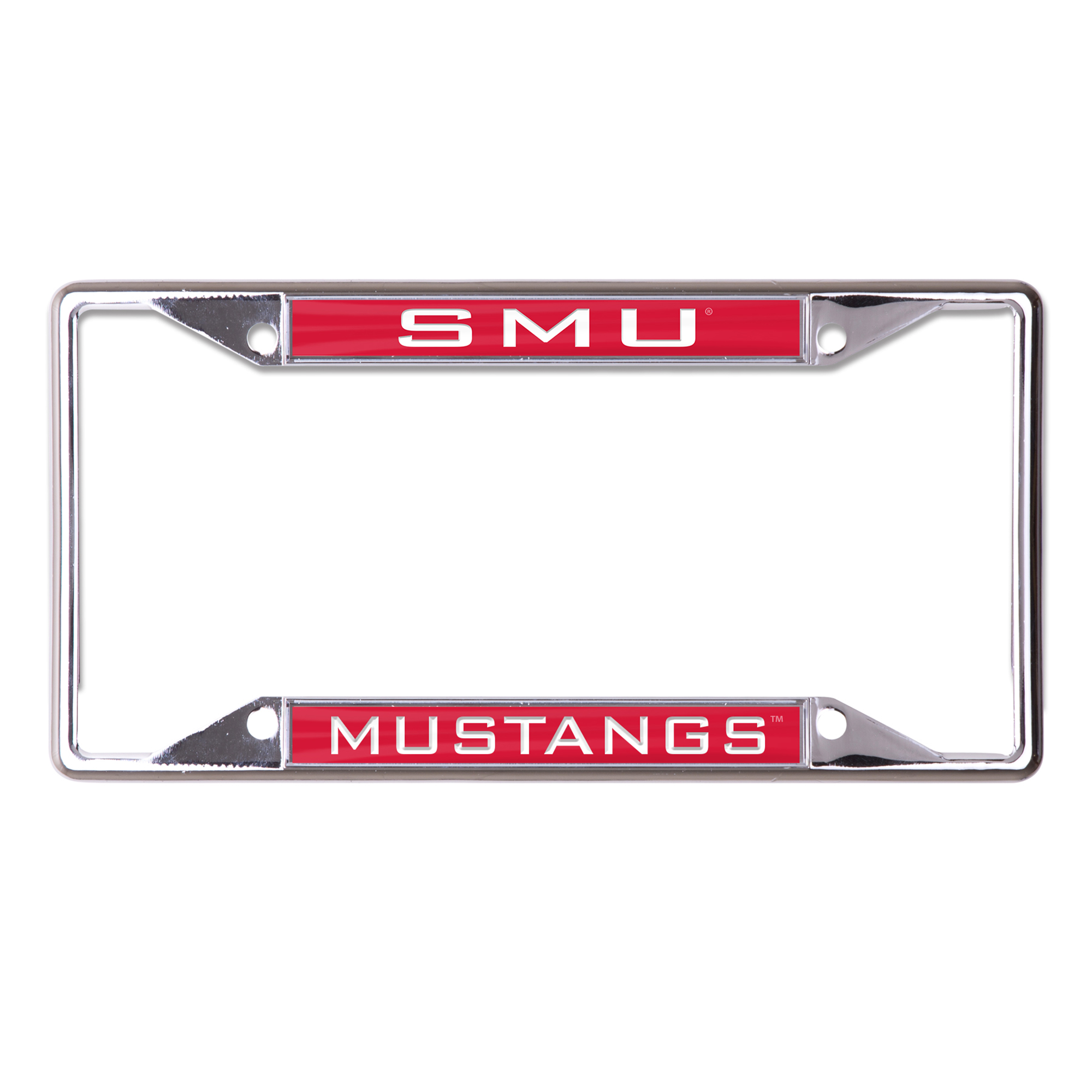 WinCraft SMU Mustangs Laser-Cut License Plate Frame