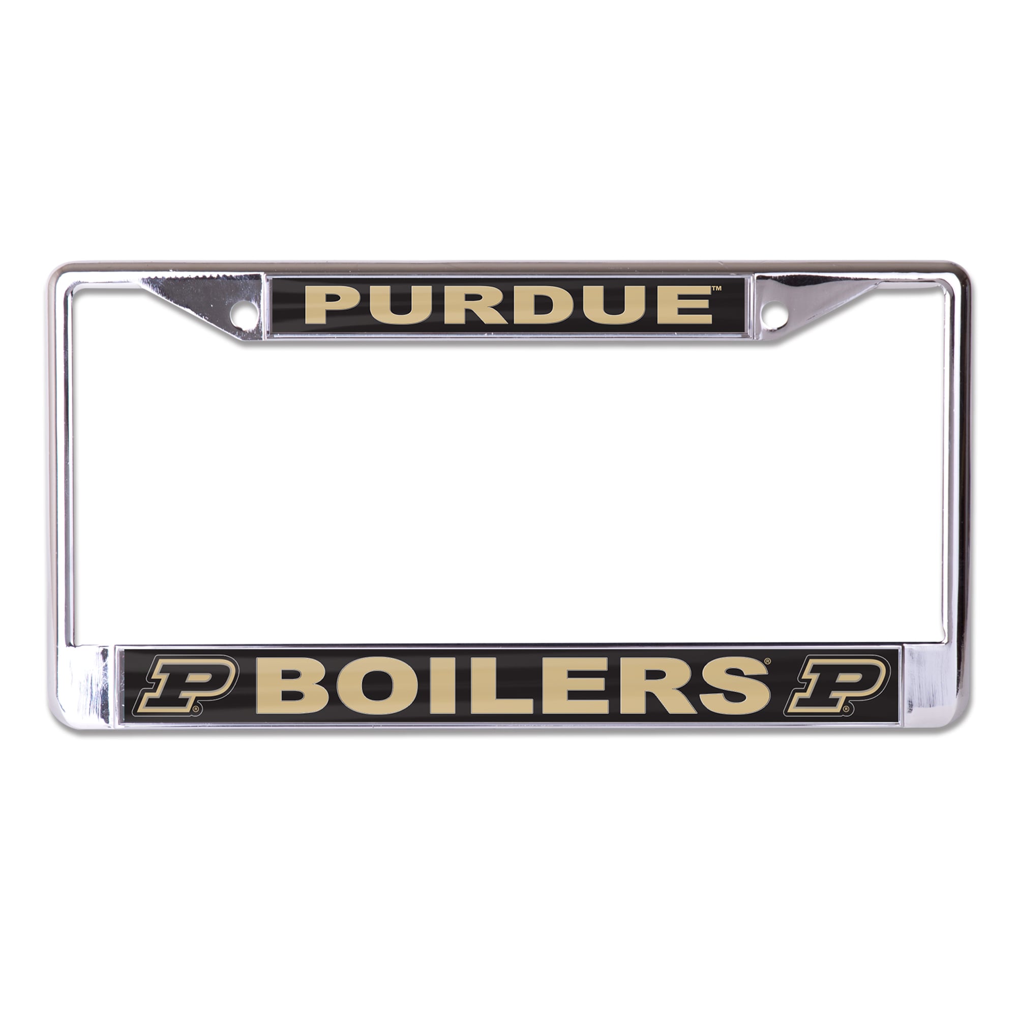 WinCraft Purdue Boilermakers Primary Logo S/L Metal License Plate Frame