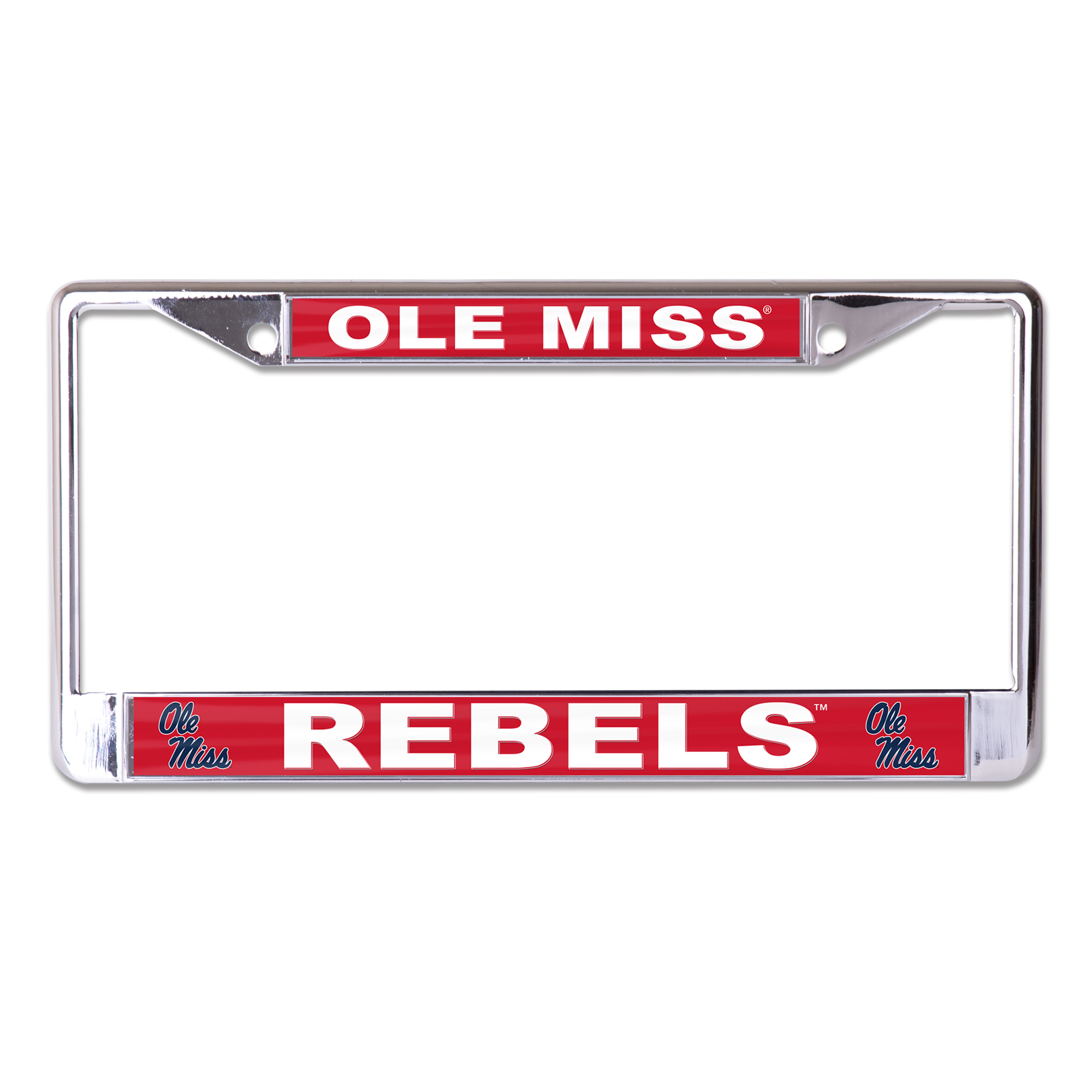 WinCraft Ole Miss Rebels S/L Metal License Plate Frame