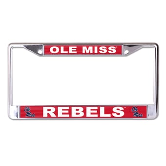 WinCraft Ole Miss Rebels S/L Metal License Plate Frame