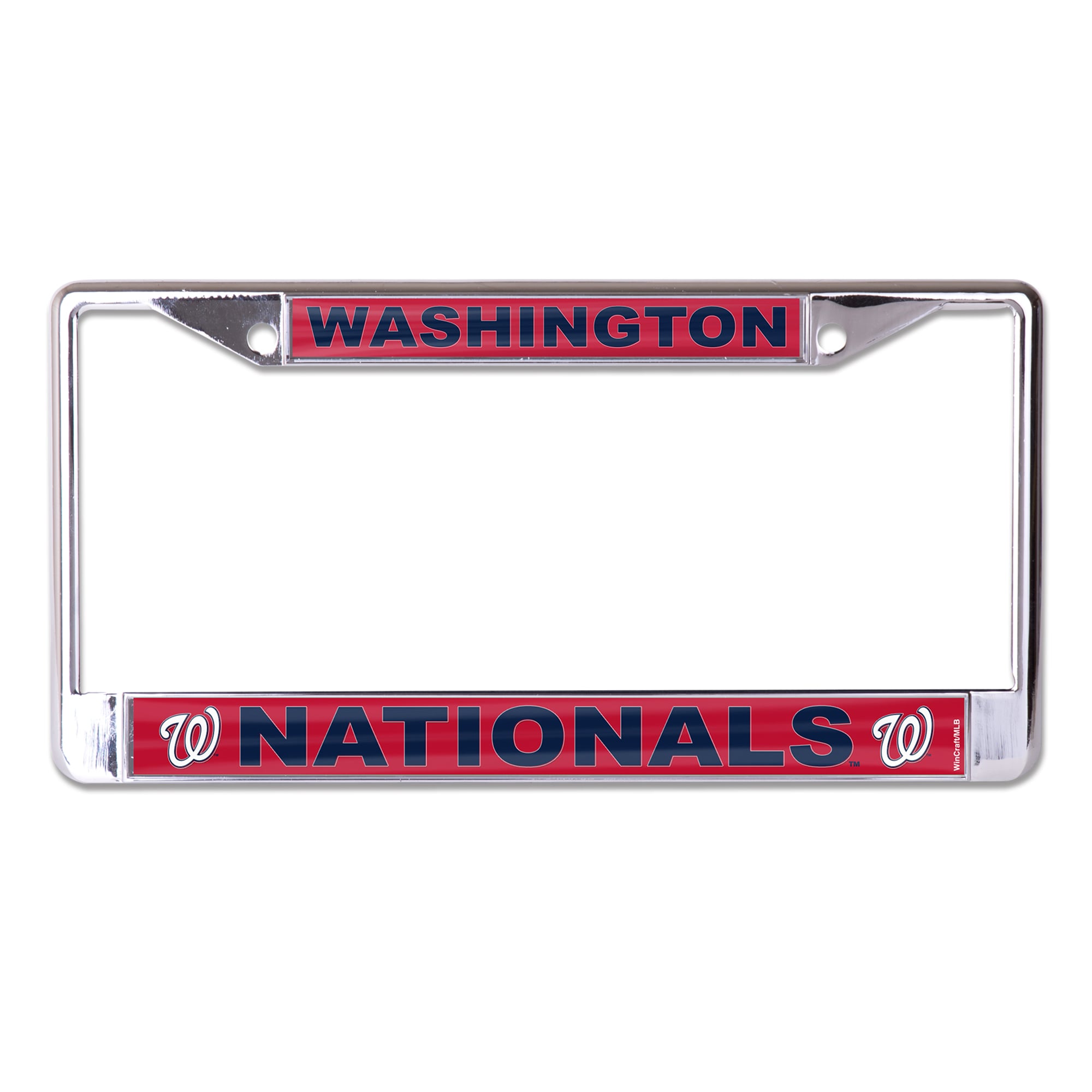 WinCraft Washington Nationals Secondary Logo S/L Metal License Plate Frame