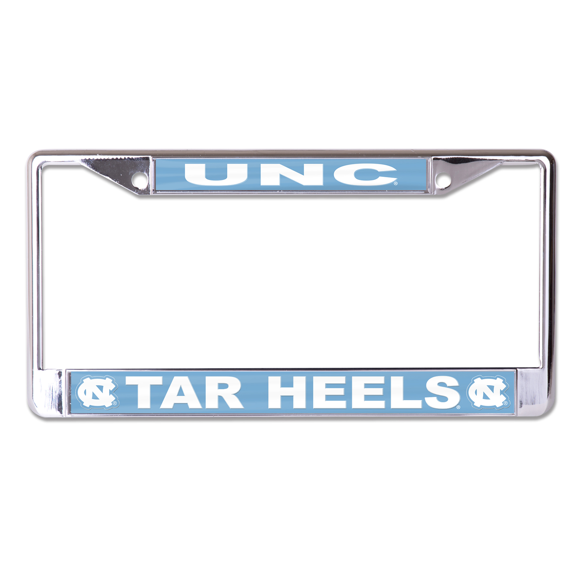 WinCraft North Carolina Tar Heels S/L Team Color Covered Metal License Plate Frame