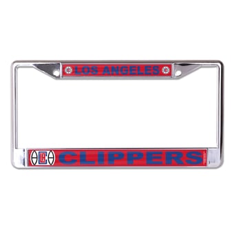 WinCraft LA Clippers S/L Mega Graphics Metal License Plate Frame