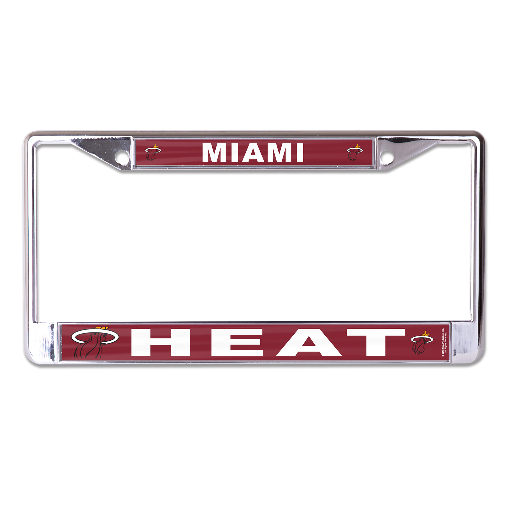 WinCraft Miami Heat S/L Mega Graphics Metal License Plate Frame