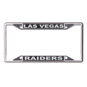 WinCraft Las Vegas Raiders Printed Metal License Plate Frame