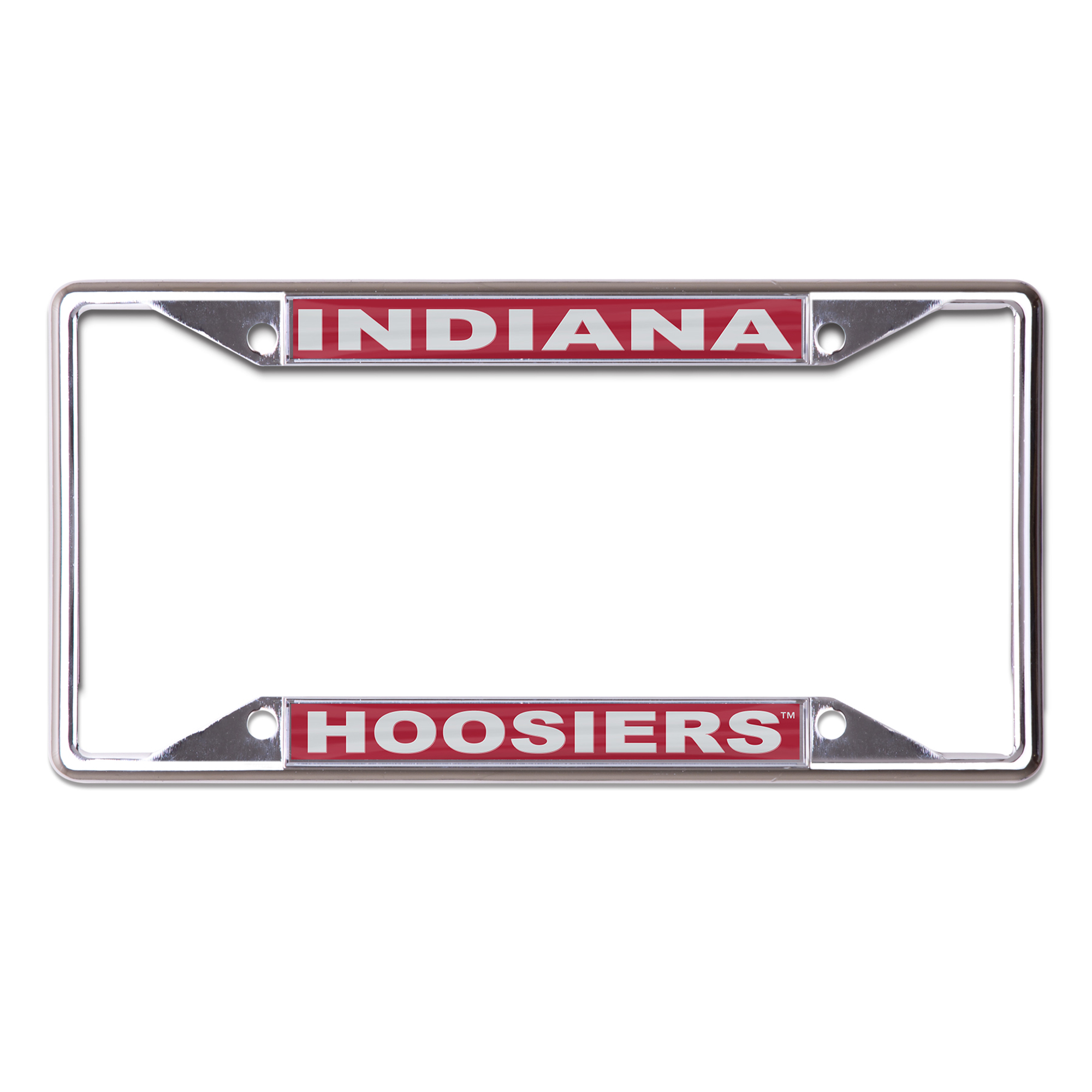 WinCraft Indiana Hoosiers Printed Wordmark Metal License Plate Frame