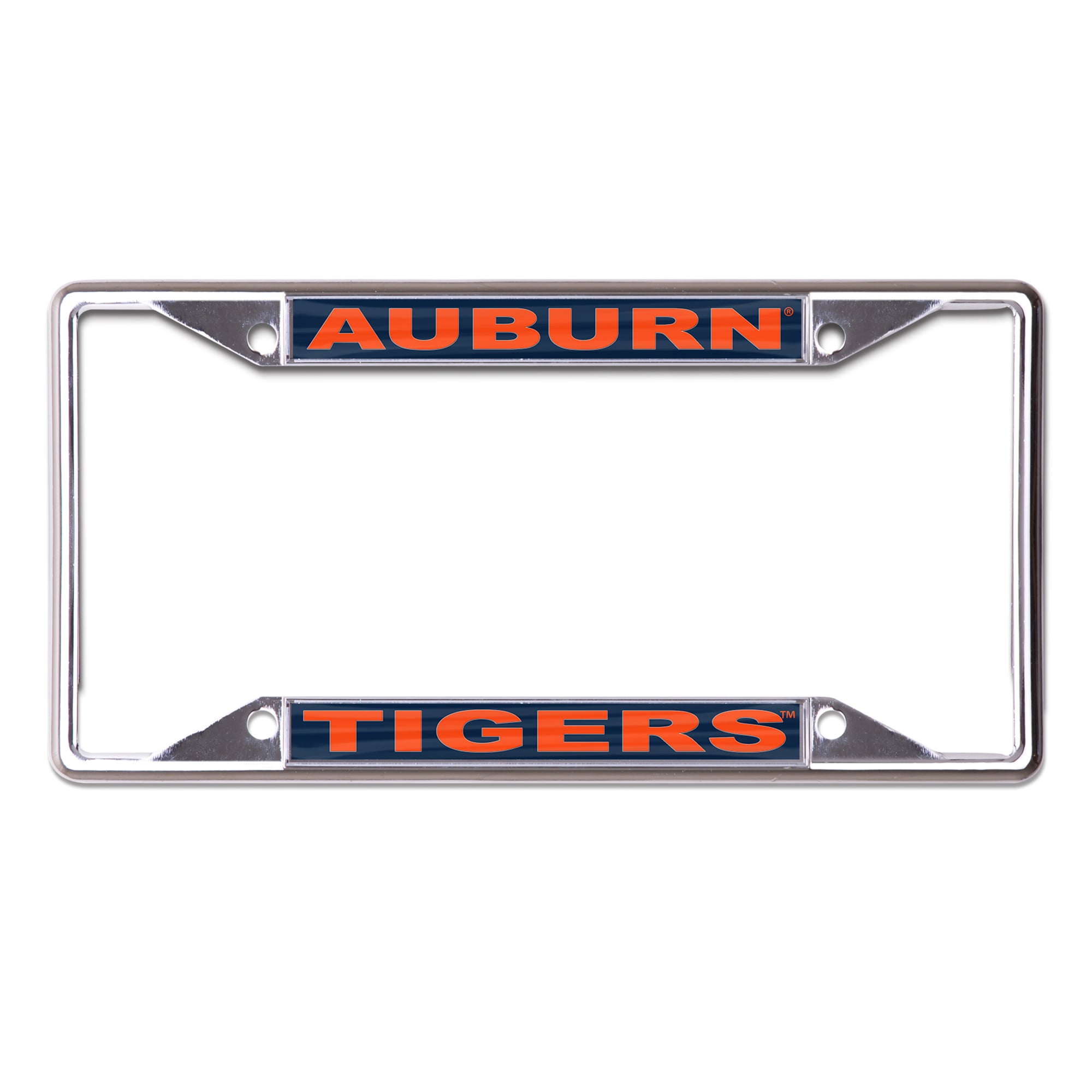 WinCraft Auburn Tigers Printed Metal License Plate Frame