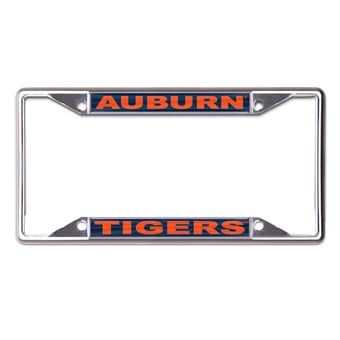 WinCraft Auburn Tigers Printed Metal License Plate Frame