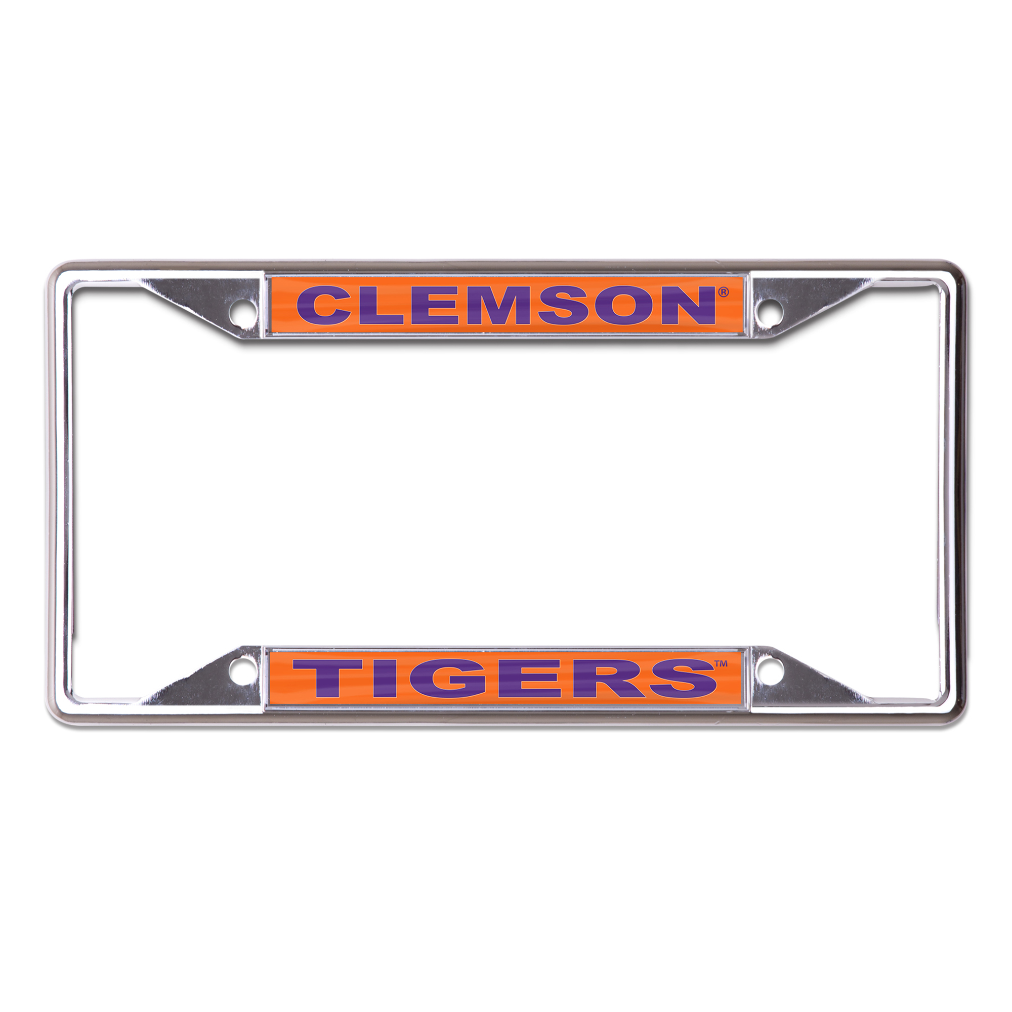 WinCraft Clemson Tigers Printed Primary Metal License Plate Frame