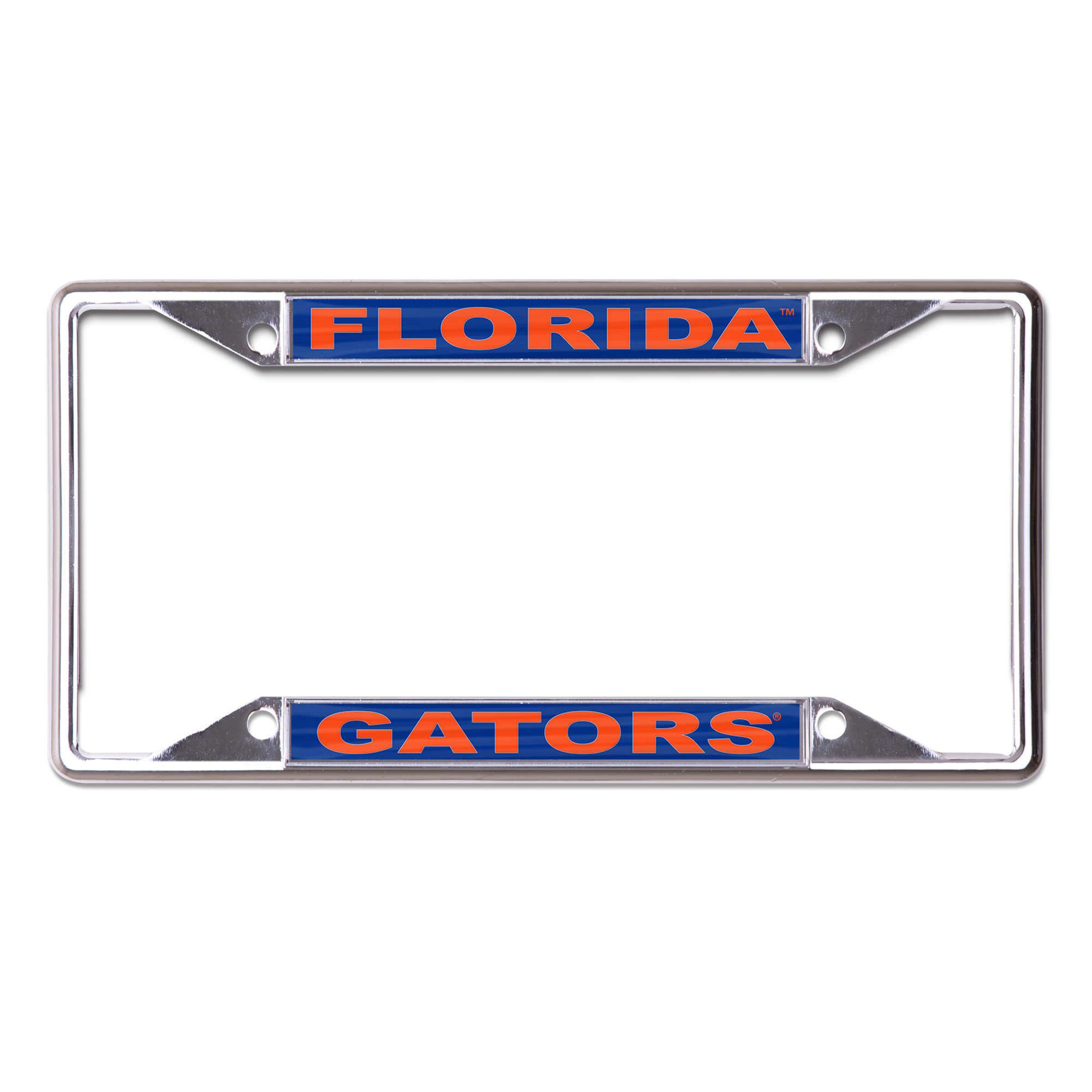 WinCraft Florida Gators Printed Wordmark Metal License Plate Frame