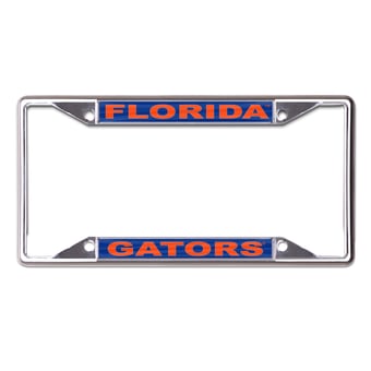 WinCraft Florida Gators Printed Wordmark Metal License Plate Frame