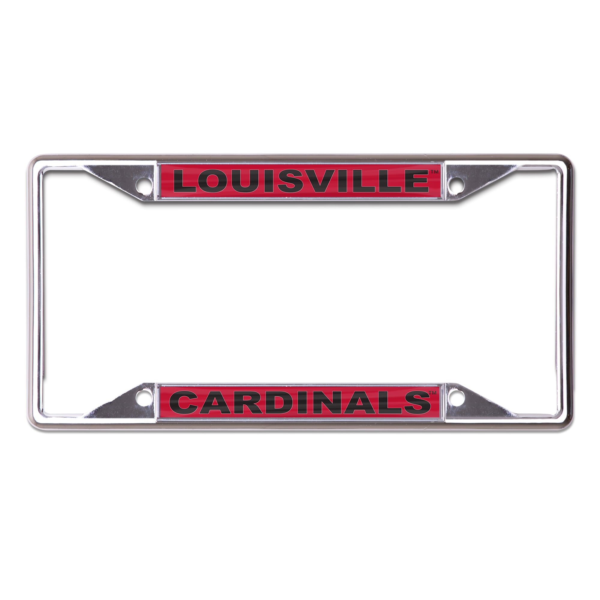 WinCraft Louisville Cardinals Printed Metal License Plate Frame