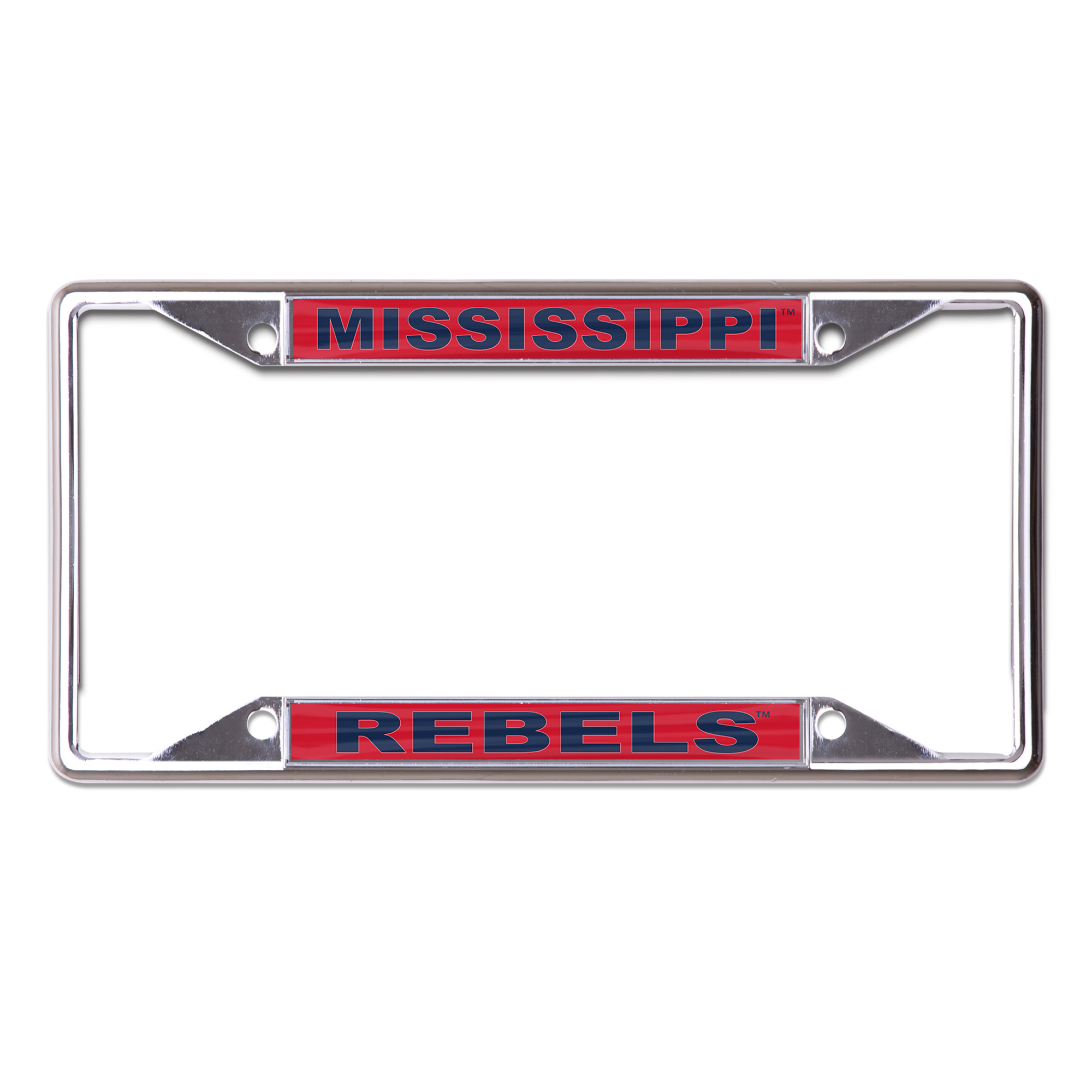 WinCraft Ole Miss Rebels Printed Primary Metal License Plate Frame