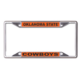 WinCraft Oklahoma State Cowboys Printed Metal License Plate Frame