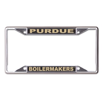 WinCraft Purdue Boilermakers Printed Wordmark Metal License Plate Frame