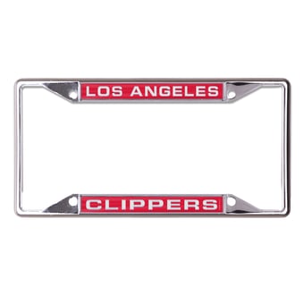 WinCraft LA Clippers Printed Metal License Plate Frame