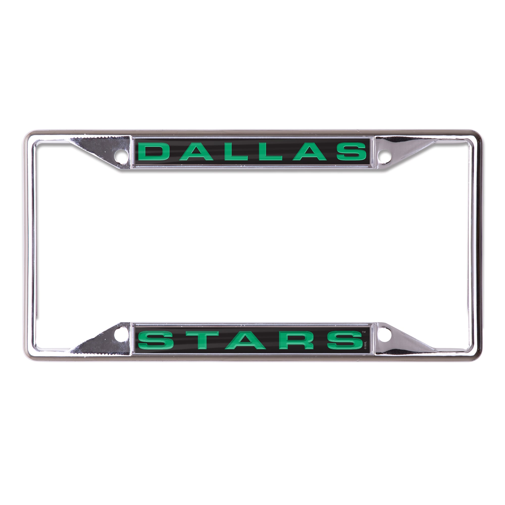 WinCraft Dallas Stars Printed Metal License Plate Frame