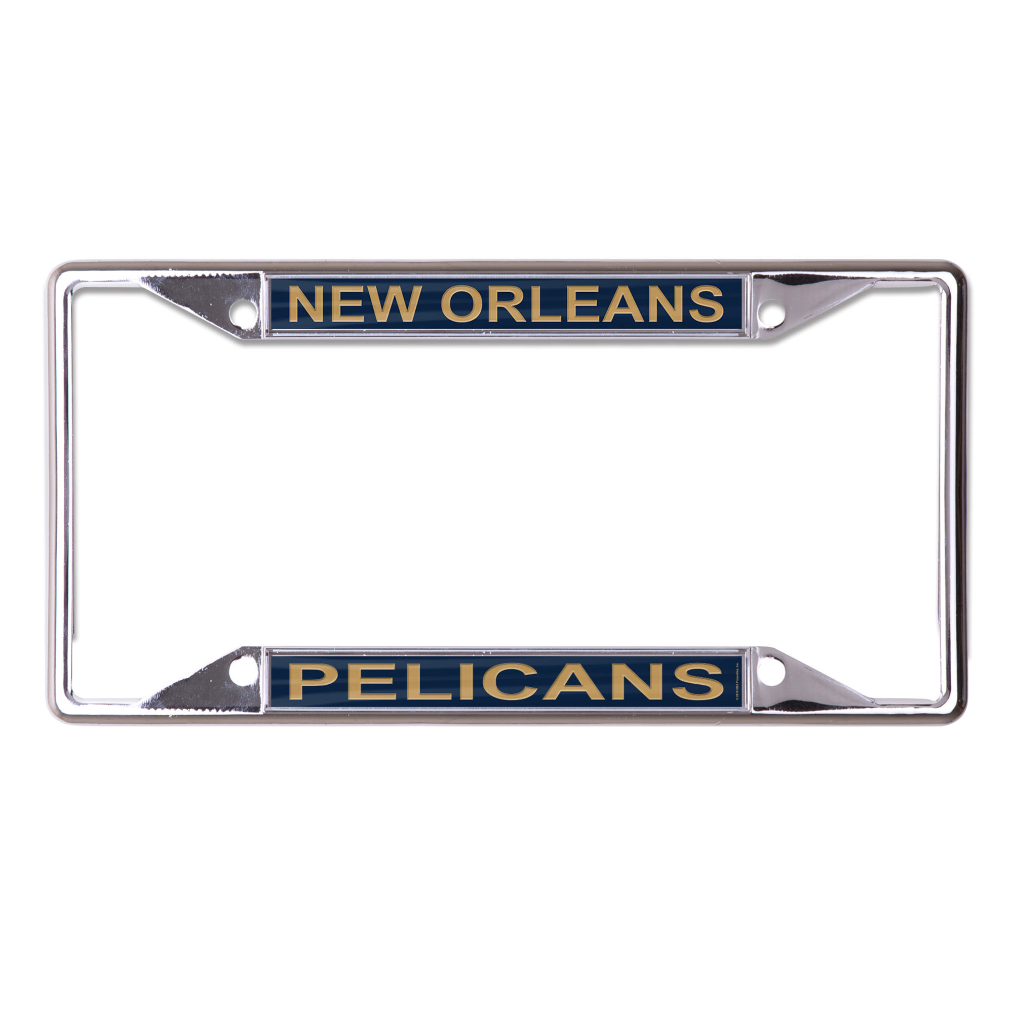 WinCraft New Orleans Pelicans Printed Metal License Plate Frame