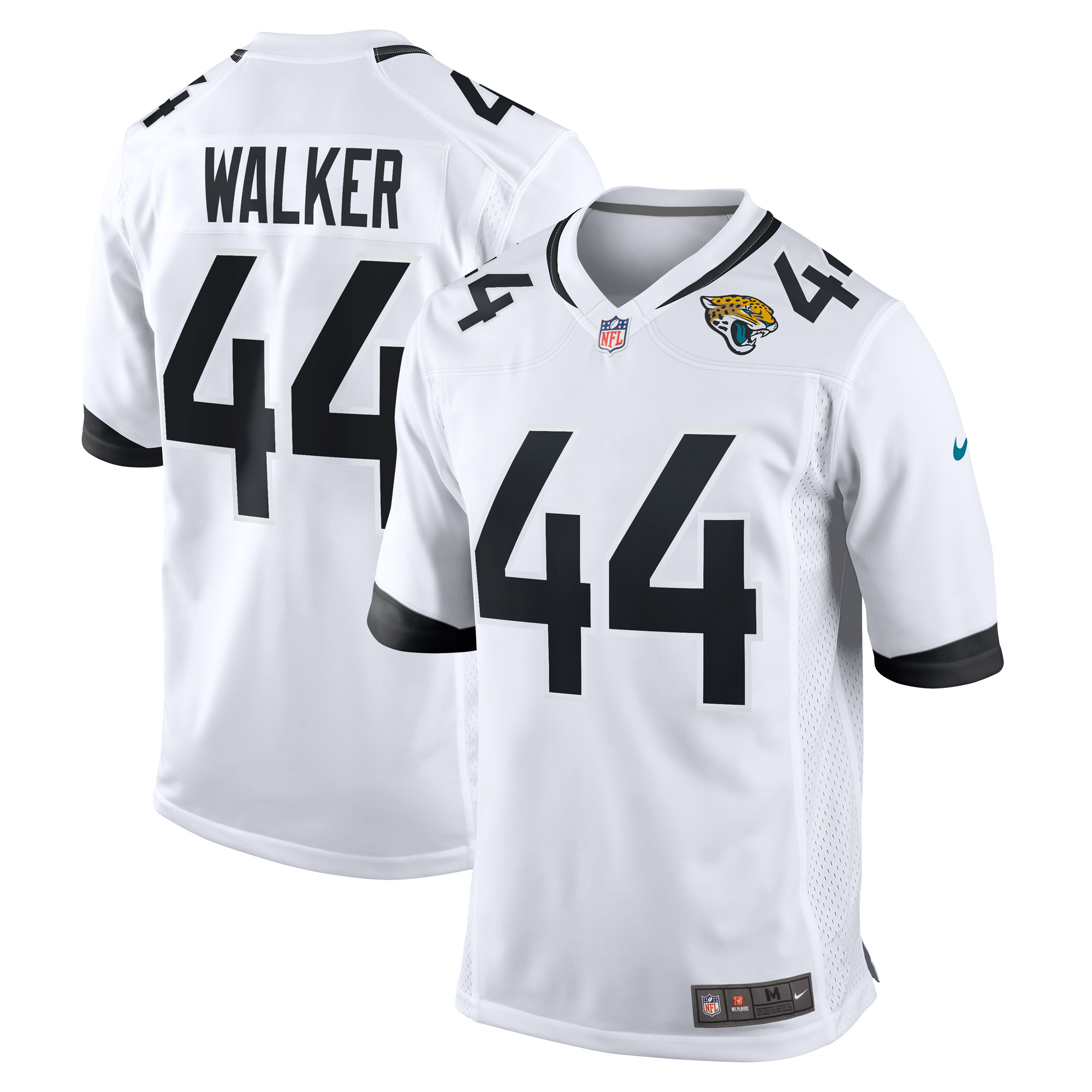 Men's Nike Travon Walker White Jacksonville Jaguars Player Game Jersey