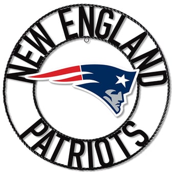 Imperial New England Patriots 24'' Wrought Iron Wall Art