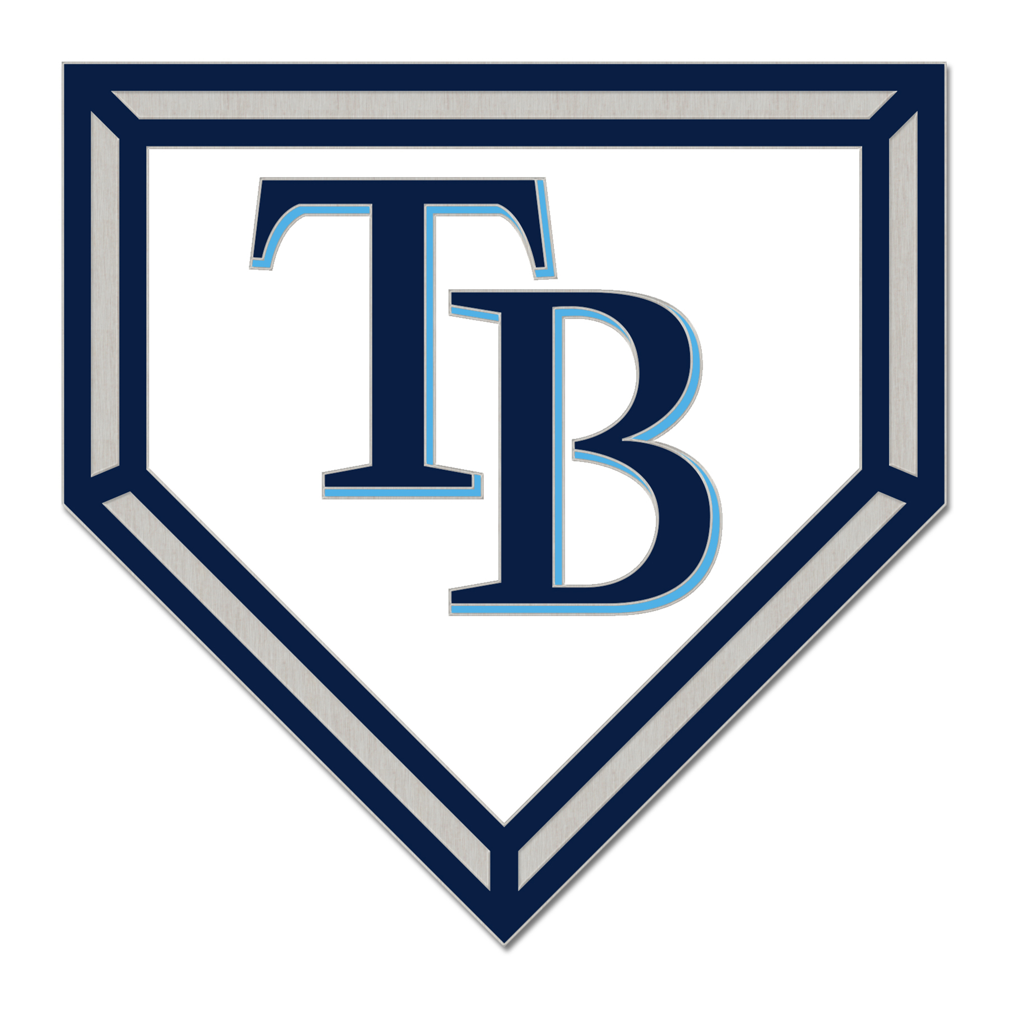 WinCraft Tampa Bay Rays Home Plate Collector Pin
