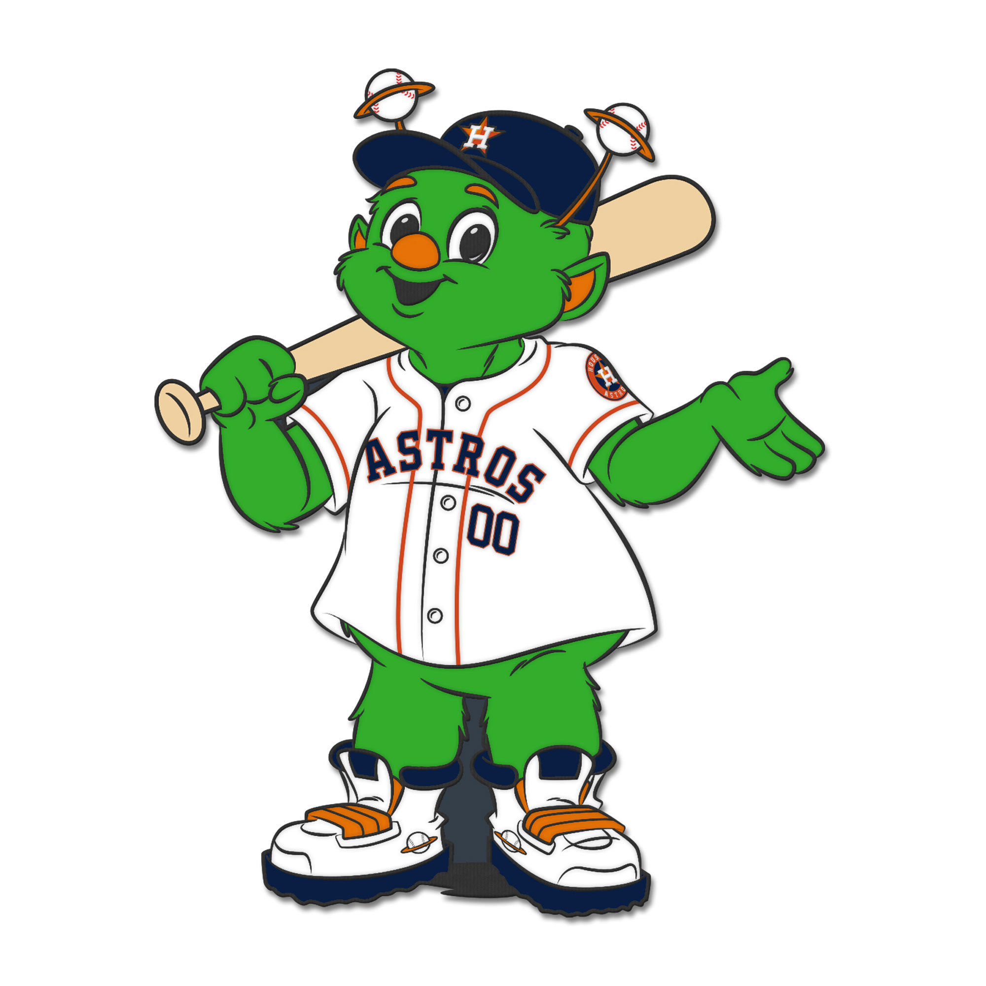 WinCraft Houston Astros Mascot Collector Pin