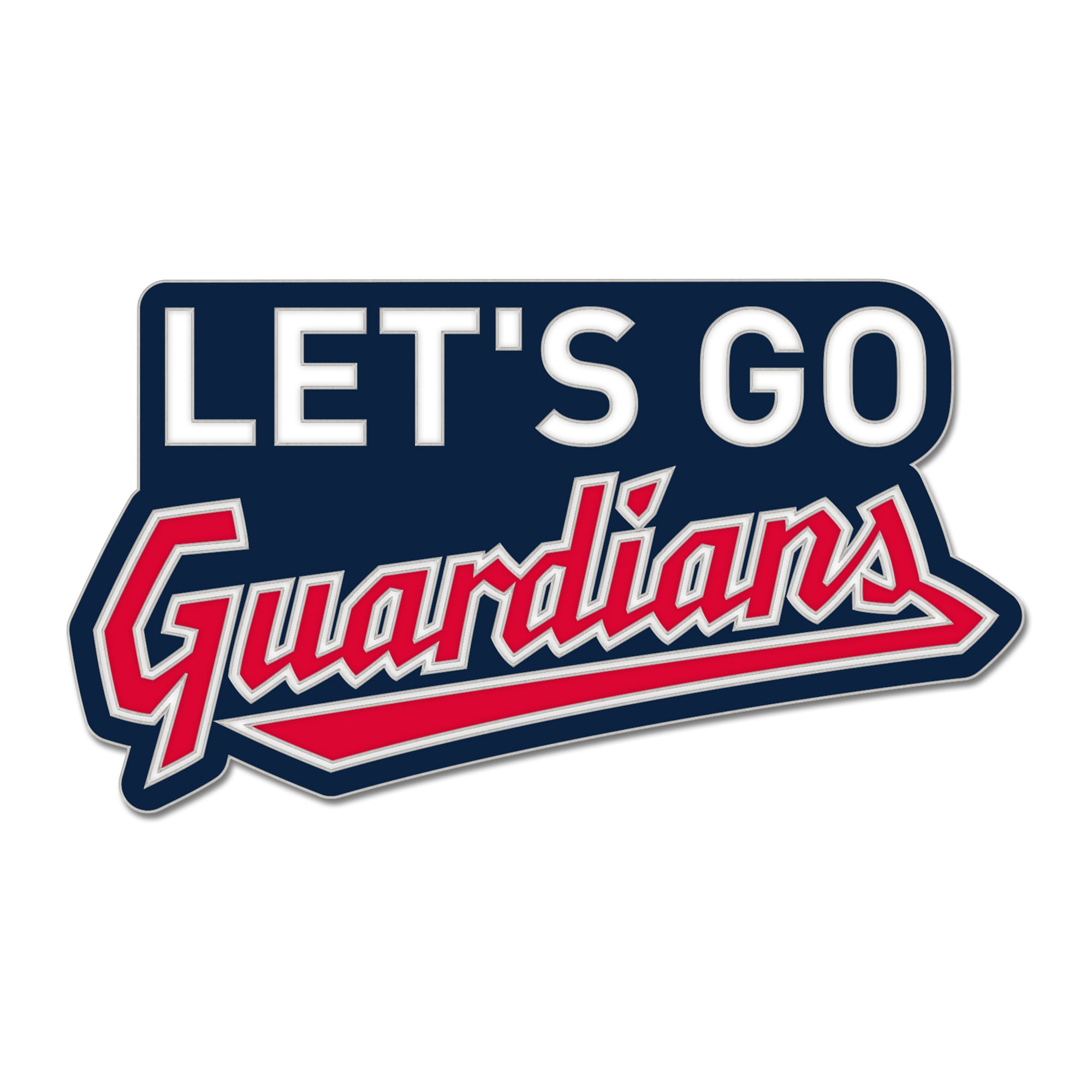 WinCraft Cleveland Guardians Slogan Collector Pin